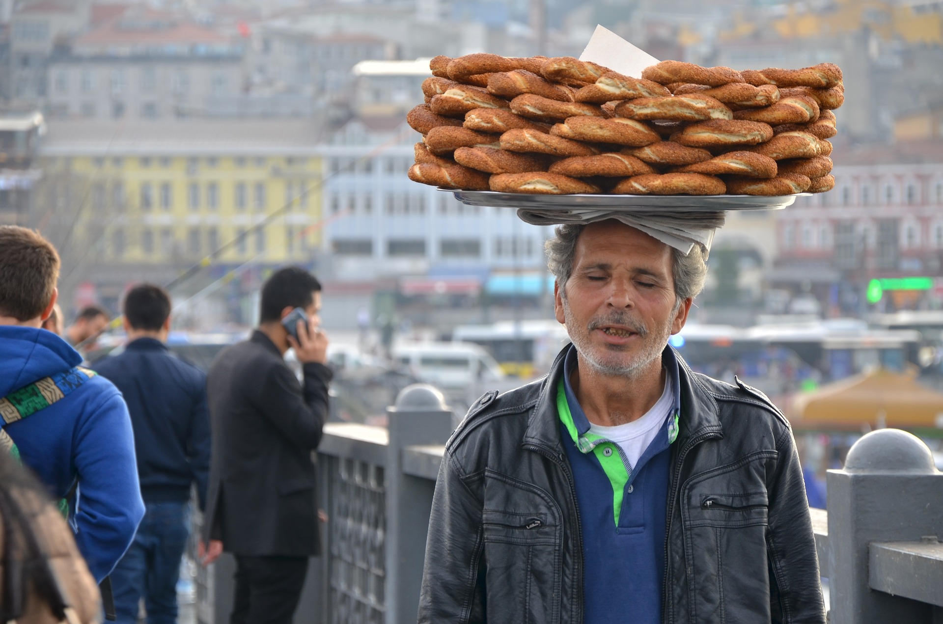 Turecká kuchyňa - sezamový praclík simit