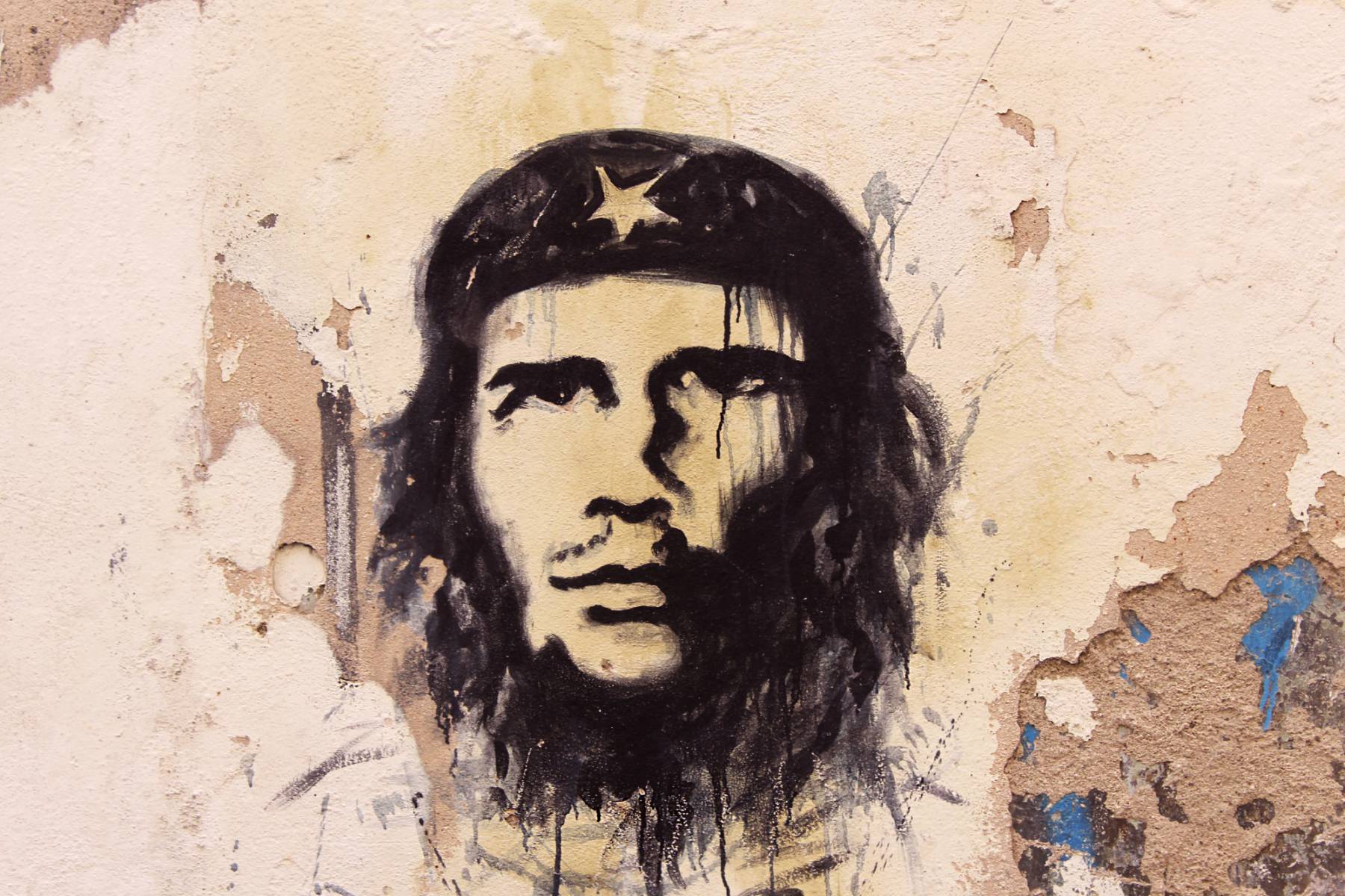 Pouličné umenie Havana - Che Guevara
